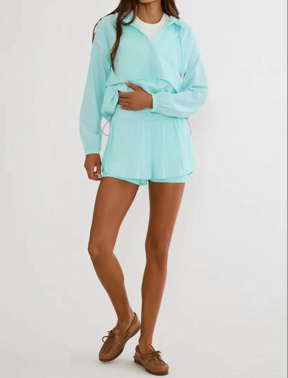 NEW BEACH RIOT roe shorts in misty - Picture 6 of 7